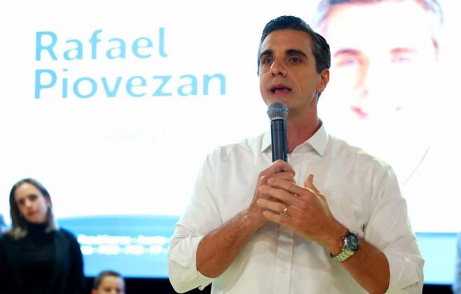 Convenção aclama Rafael Piovezan como candidato à reeleição para o cargo de prefeito de Santa Bárbara d'Oeste pelo PL
